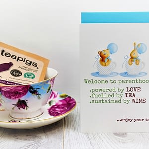 baby card for tea lovers