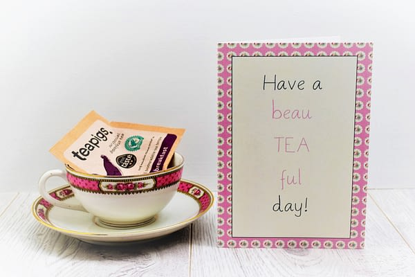 card and gift for tealovers