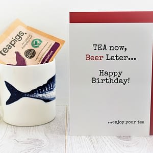 Tea & Beer Lovers Birthday Card